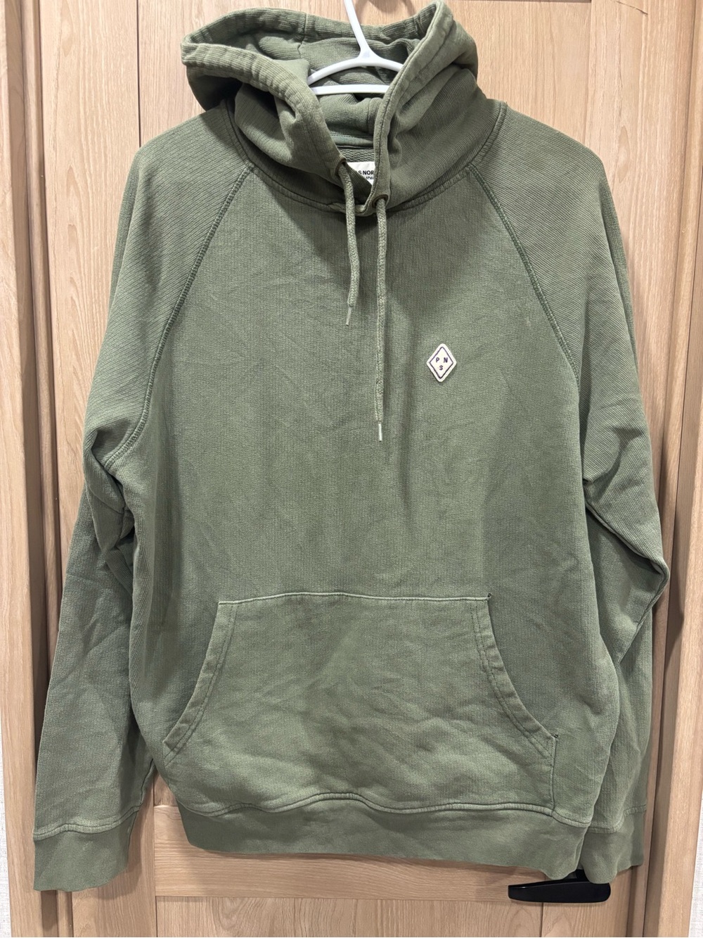 Pas Normal Studios Off Race Hoodie Sweatshirt Size M Olive